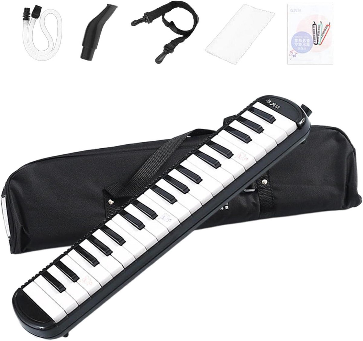 Melodica Muziekinstrument - Lucht Keyboard - Muziek Leren - Beginner Vriendelijk - 37 Toetsen - Niet gespecificeerd