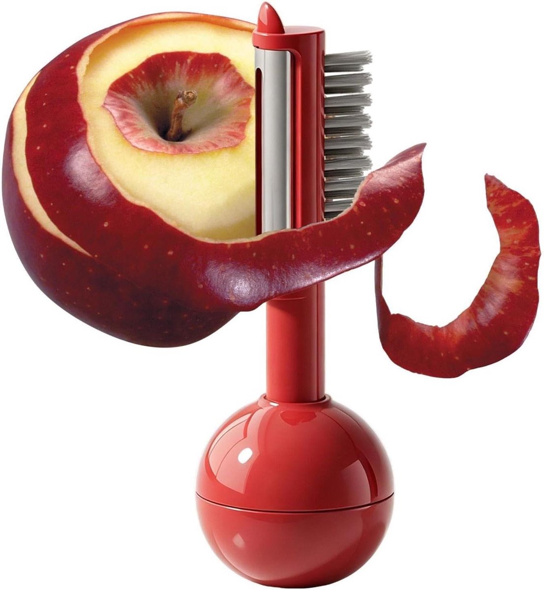 Aardappelschiller - Groente Fruit - Efficiënt Schillen - Zelfstandig Ontwerp - 125 cm - Rood