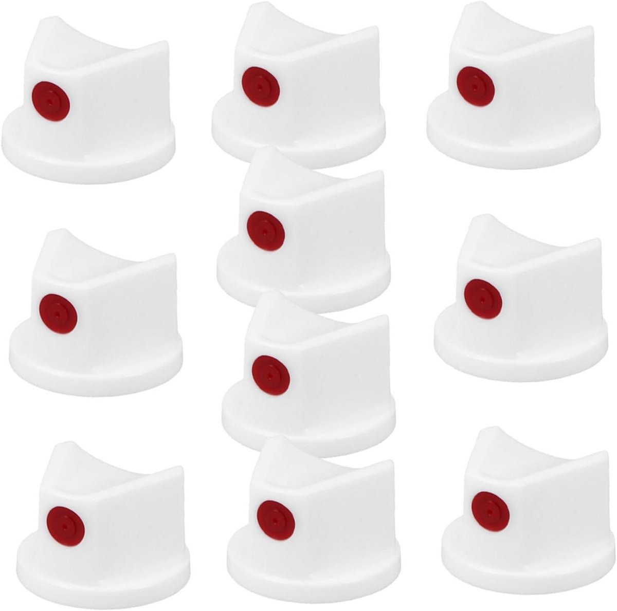 Spray Nozzles - Spuit Tips - Creatief Spuiten - Waterproof Functie - 10 Stuks - Wit