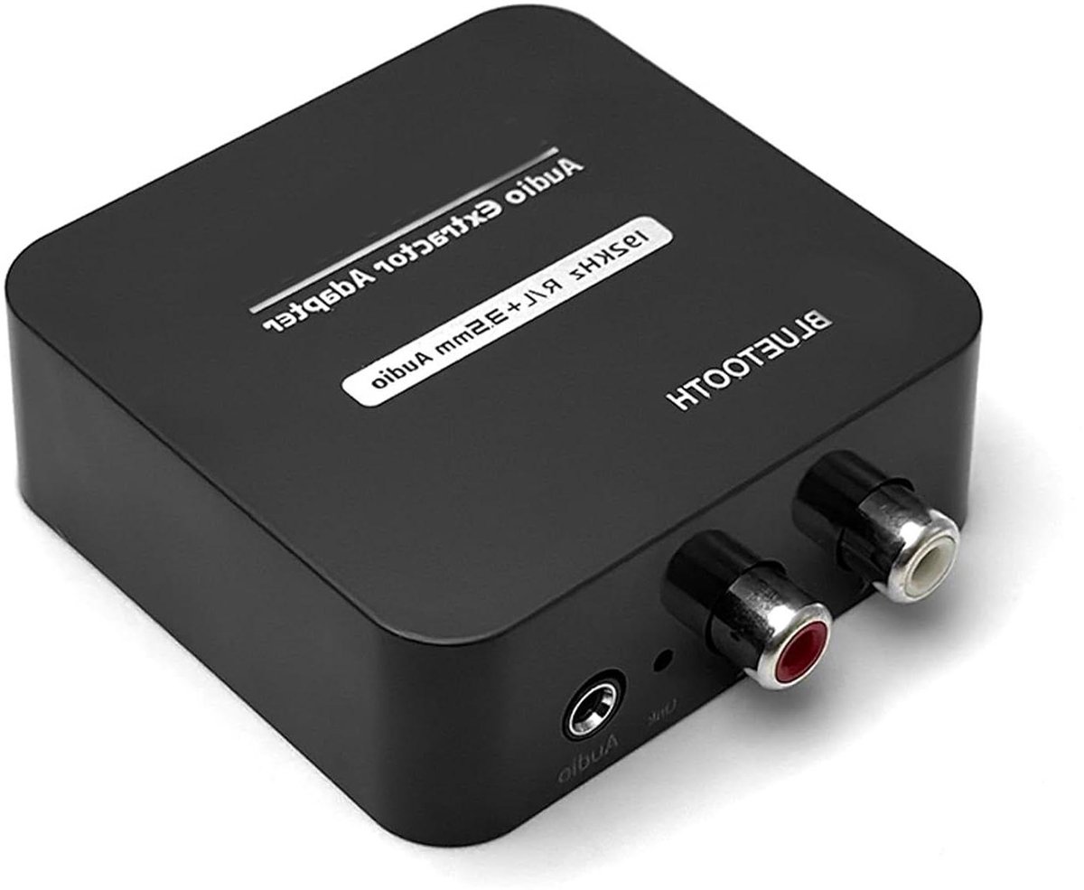 Audio Extractor - Geluidsomzetter Converter - Geluid Verbeteren - Bluetooth Connectiviteit - 192 KHz - Zwart