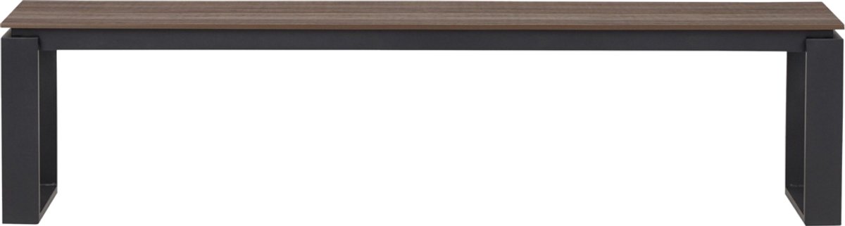 Lisomme Abel tuinbank donkerbruin - 180 x 43 cm