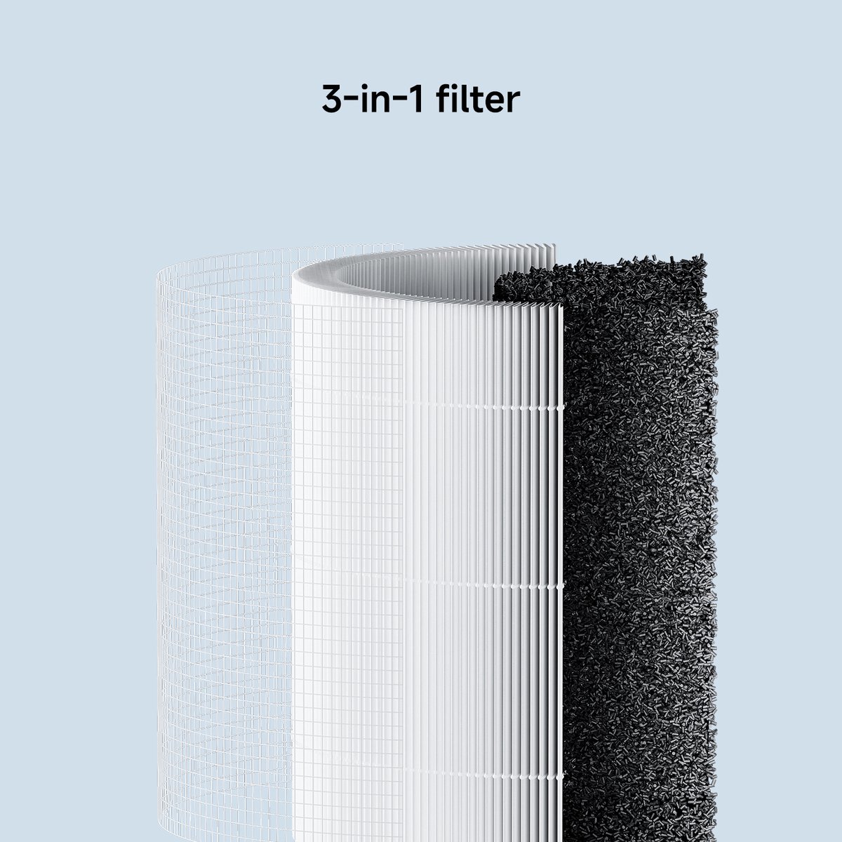Xiaomi Smart Air Purifier 4 Compact – HEPA H13 Luchtreiniger – CADR 230m³/u – Tegen Hooikoorts, Pollen & Allergieën – Fluisterstil met Slaapstand – Tot 48m² – App Bediening — afbeelding 6
