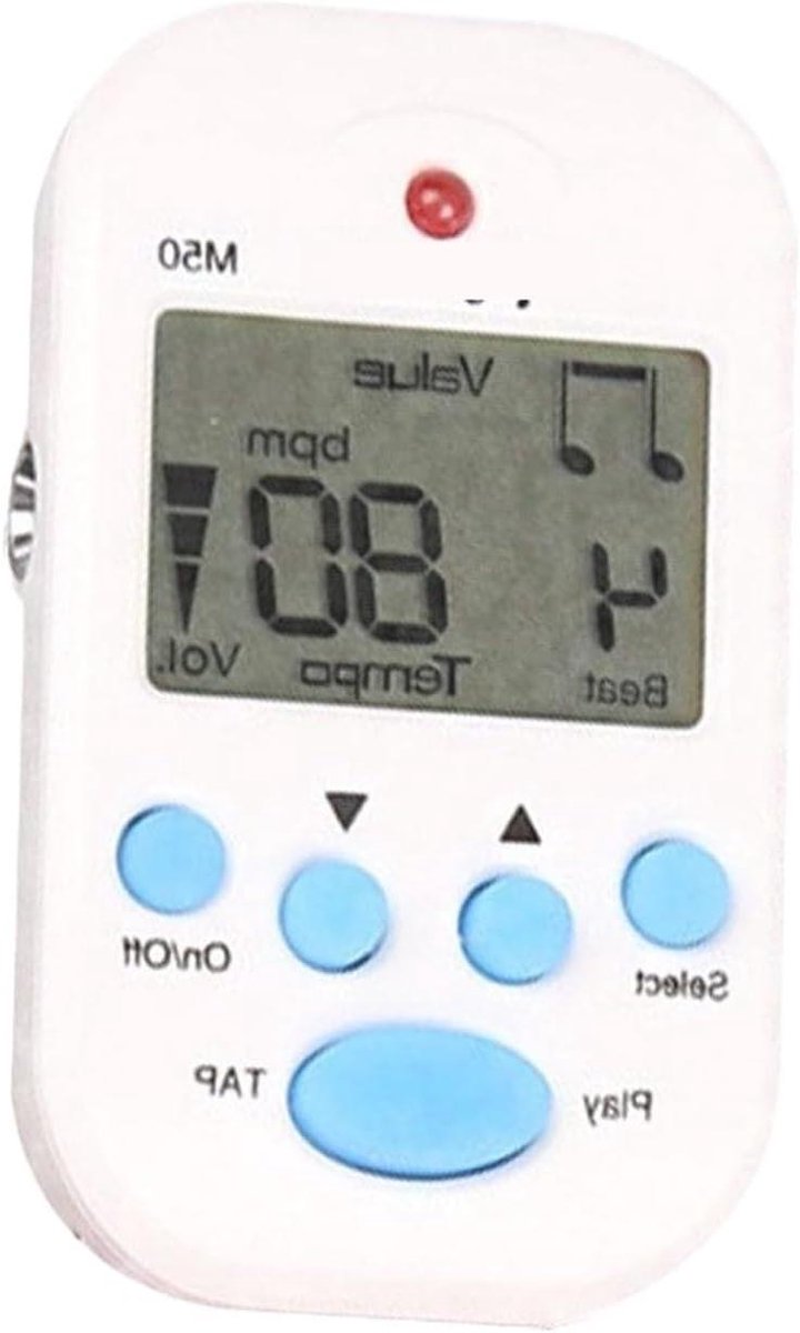 Elektronische Metronoom - Digitale Klok - Muziek Oefenen - LCD Display - 0.46mm - B