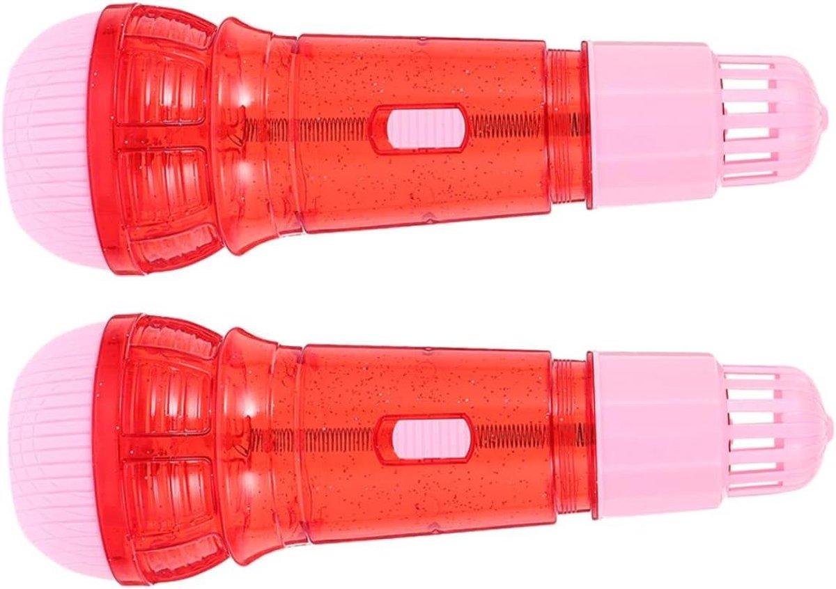 Kinder Echo Microfoon - Speelgoed Muziek - Interactief Leren - Fysiek Echoprincipe - 9 x 25 x 9 cm - Multi
