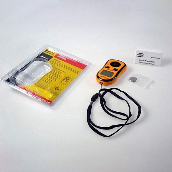 Anemometer Windmeter - Windmeter Windkracht - Windmeten Buiten - Nauwkeurige Meting - 0-30m/s - Grijs — afbeelding 2
