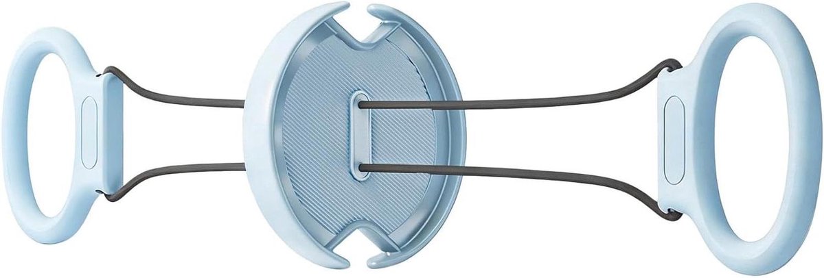 Borst Trainer Tool - Arm Spier Oefening - Krachttraining Thuis - Verstelbaar Weerstandsontwerp - 8 Inch Lengte - Blauw