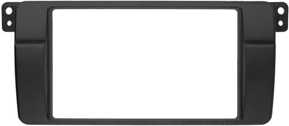 Auto Radio Frame - Dashboard Paneel - Auto-upgrade - Duurzaam Materiaal - 1998-2005 - Zwart