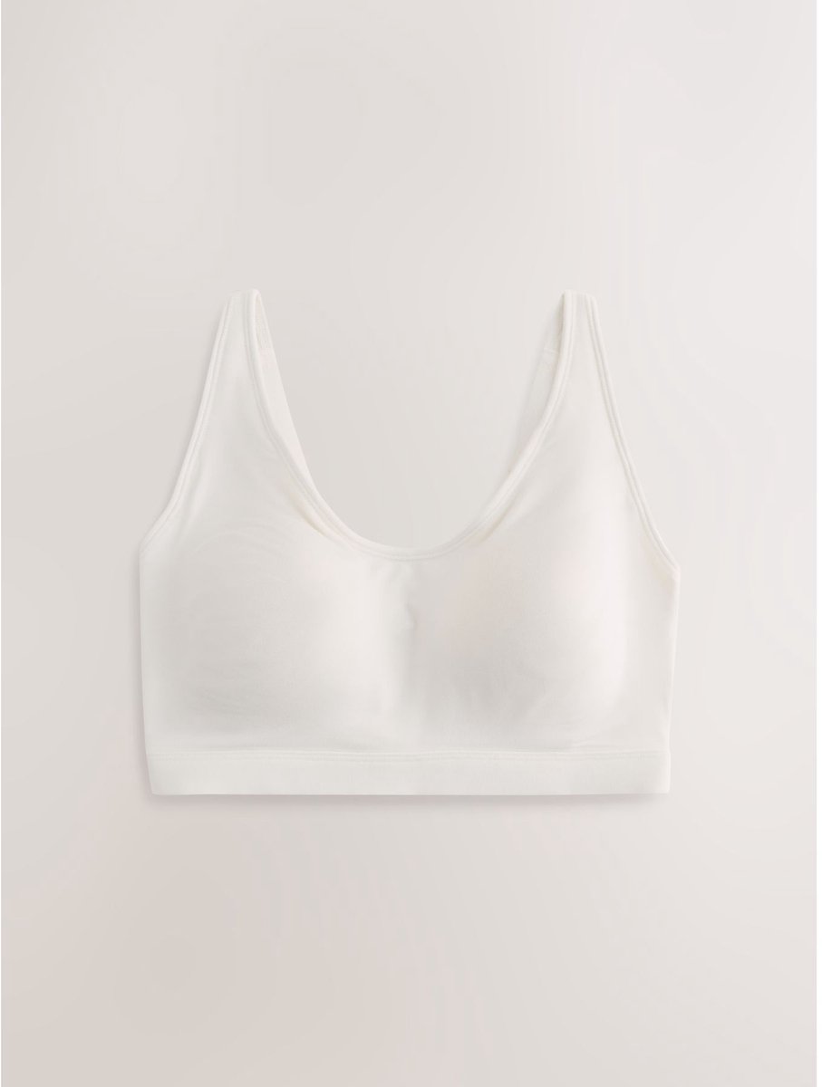 Next Dames - Superzachte Ultimate Comfort DD+ beha van modal met vulling, zonder beugels - Crème Cream