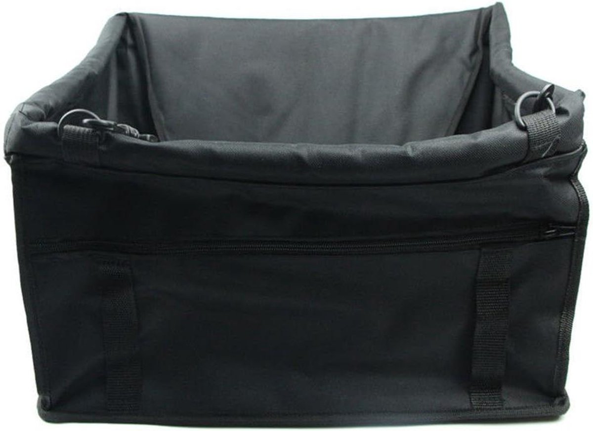 Auto Hondenmand - Draagtas Kat - Veilig Transport - Waterdicht Polyester - 395 x 32 x 24 cm - Zwart