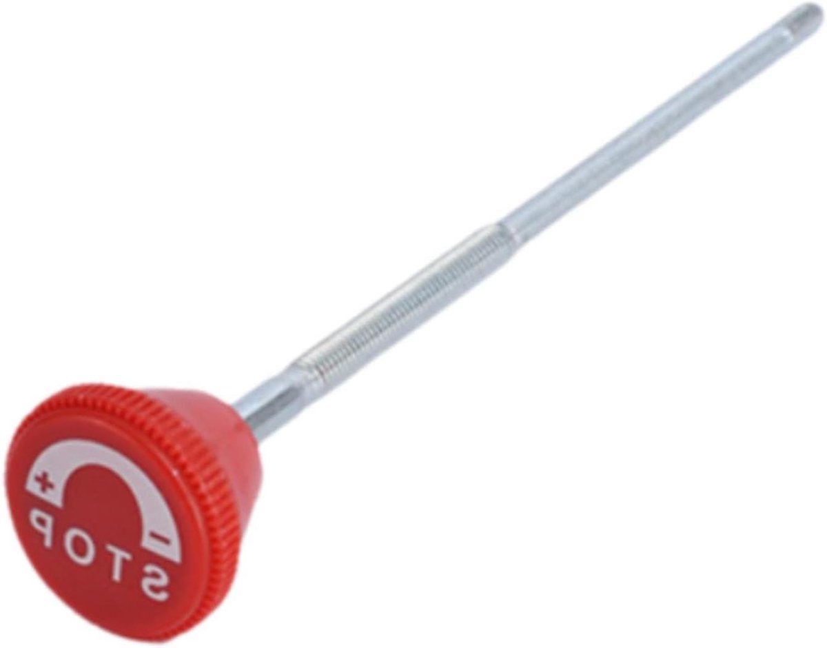 Hometrainer Weerstandsknop - Fiets trainer deel - Binnen fietsen - Verstelbare weerstand - 21 cm lengte - Zwart