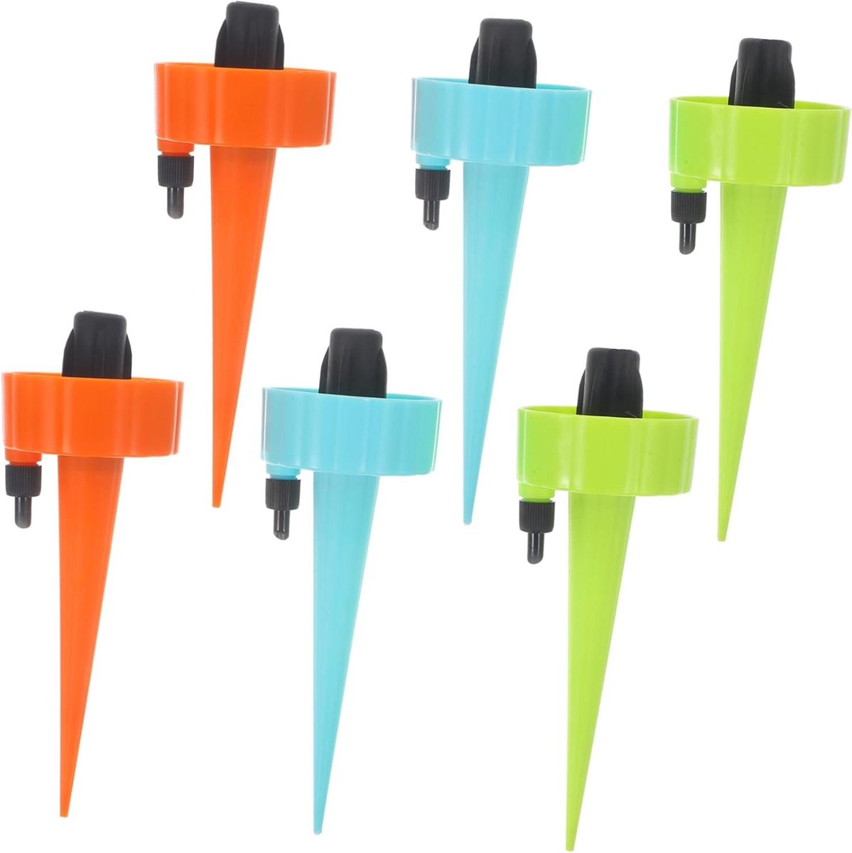 Watergeefapparaten - Waterbollen - Planten Verzorgen - Automatische Druppelirrigatie - 6 Stuks - Diverse Kleuren