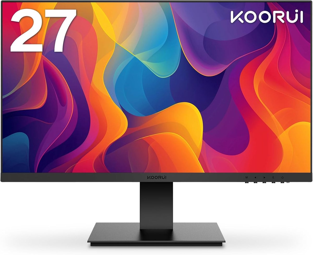 Zakelijke Monitor - Computer Scherm - Kantoor Werk - Frameloos VA Paneel - 27 inch - Zwart