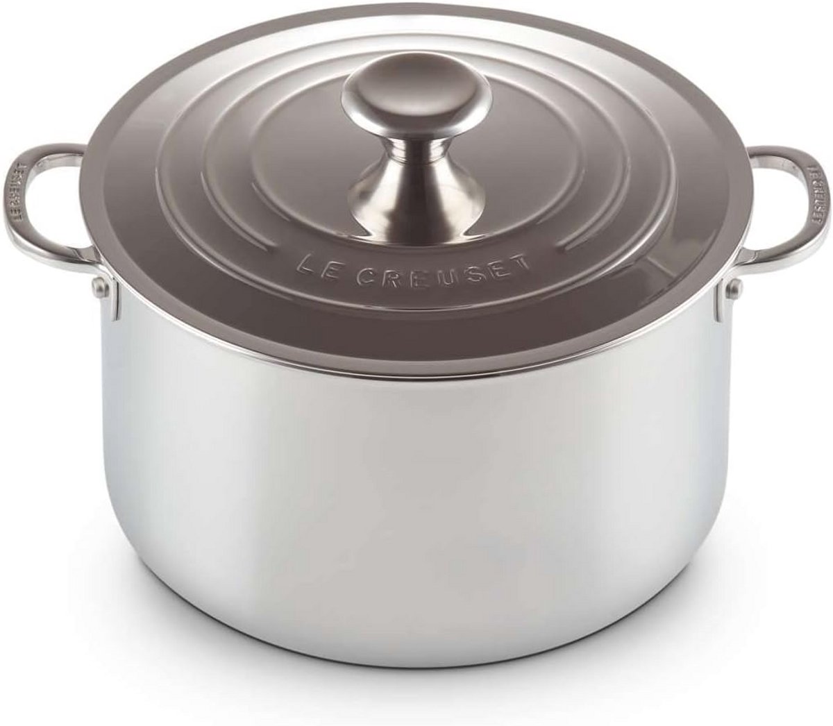 RVS Kookpan Hoge Pan 24 cm Geschikt voor Alle Warmtebronnen