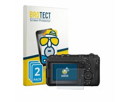 BROTECT - Screenprotector voor Canon EOS R6 V - Folie Beschermfolie matte 2 Stuks