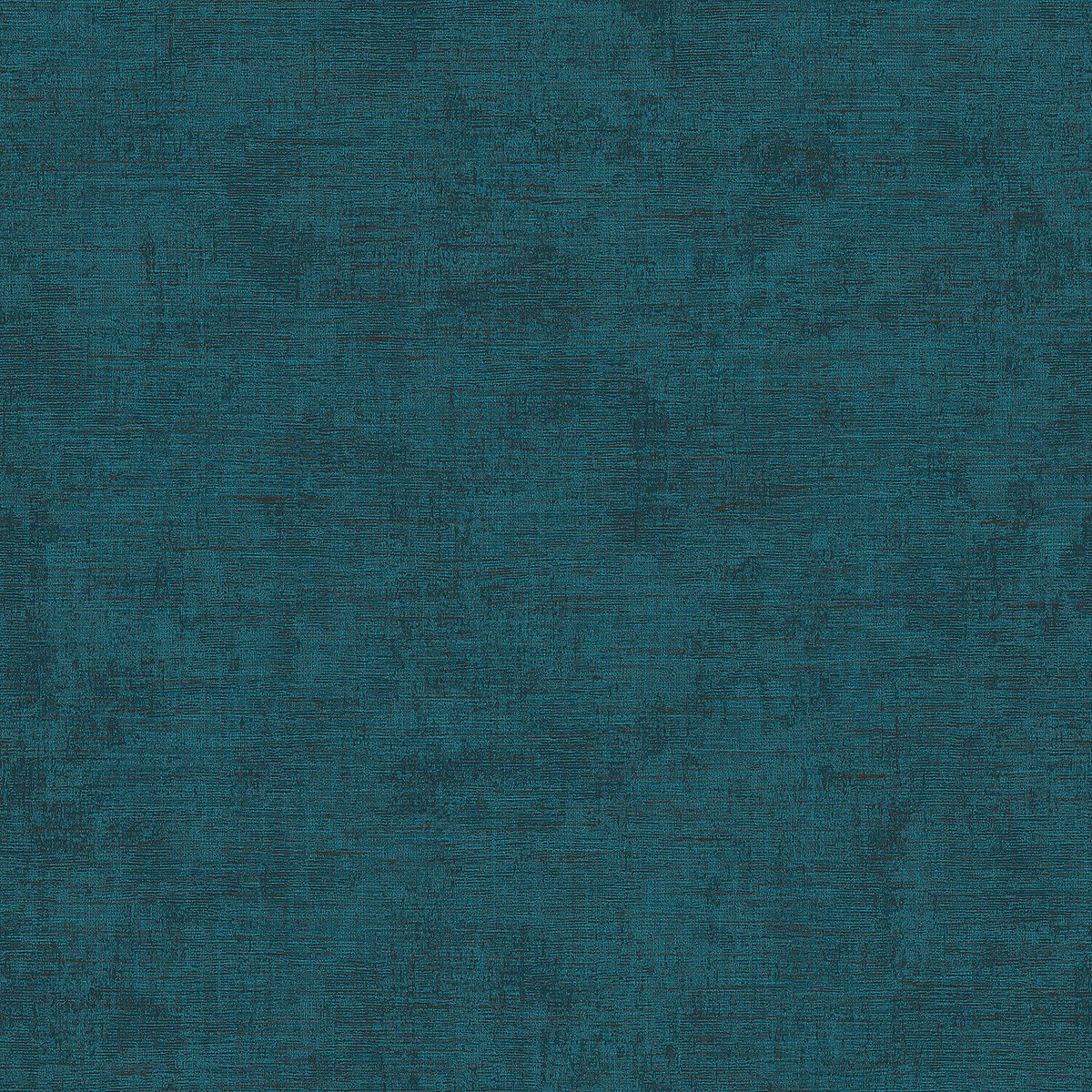 Uni kleuren behang Profhome RE521066-DI vliesbehang hardvinyl warmdruk in reliëf licht gestructureerd met structuur mat blauw petrol 5,33 m2