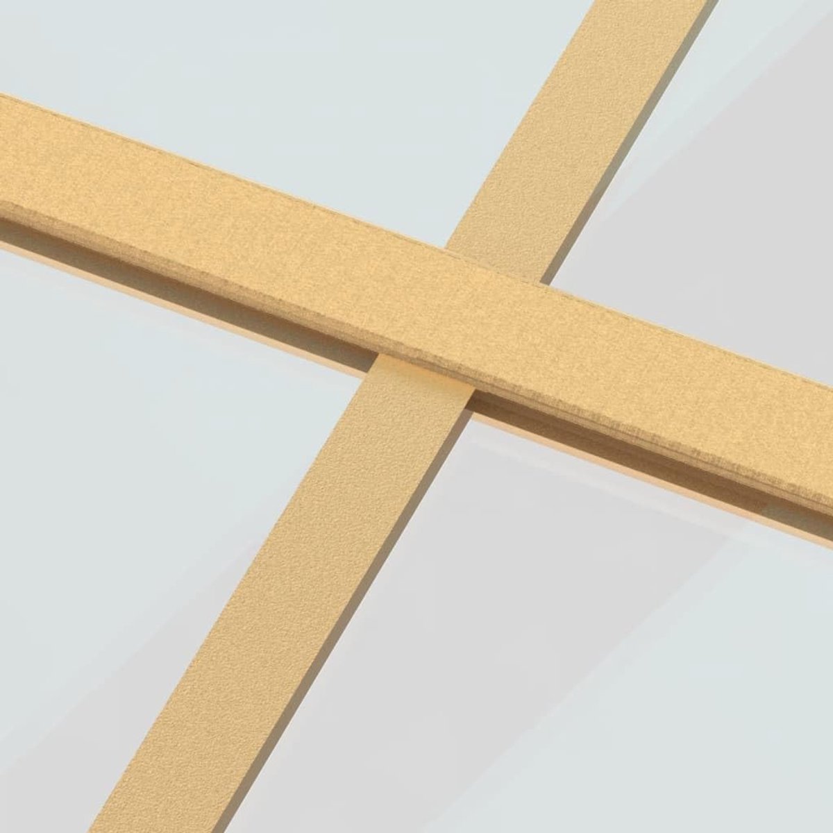 Schuifdeur 102,5 x 205 cm – Gouden Aluminium Glazen Schuifdeur met ESG Veiligheidsglas – Moderne Binnendeur met Slank Frame – Transparante Glasschuifdeur Set – Ruimtebesparend & Geluidsarm – Faisal