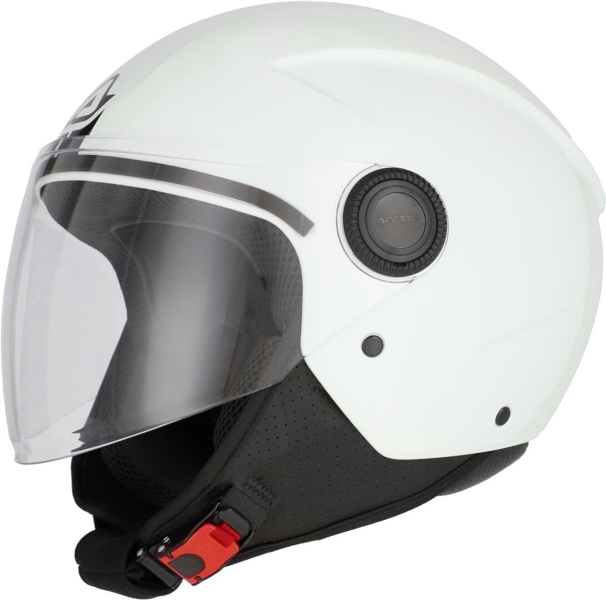 Acerbis Jet Brezza Kid Witte Kinder Jethelm - Helm