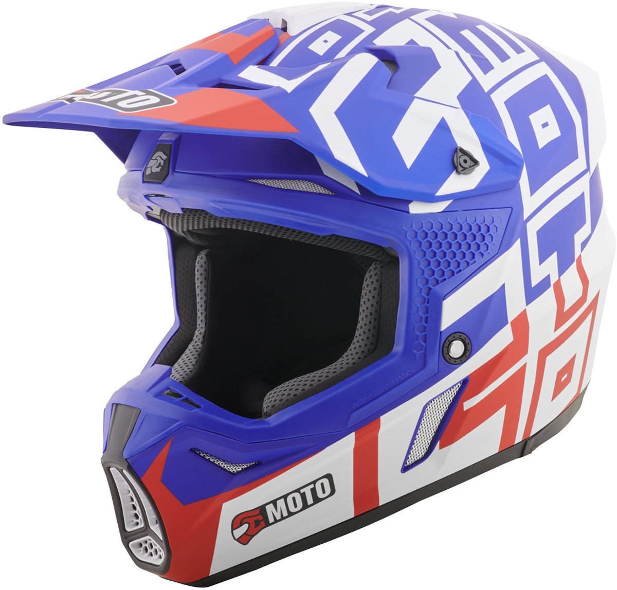 FC-Moto Merkur Flex Motorcross helm -
