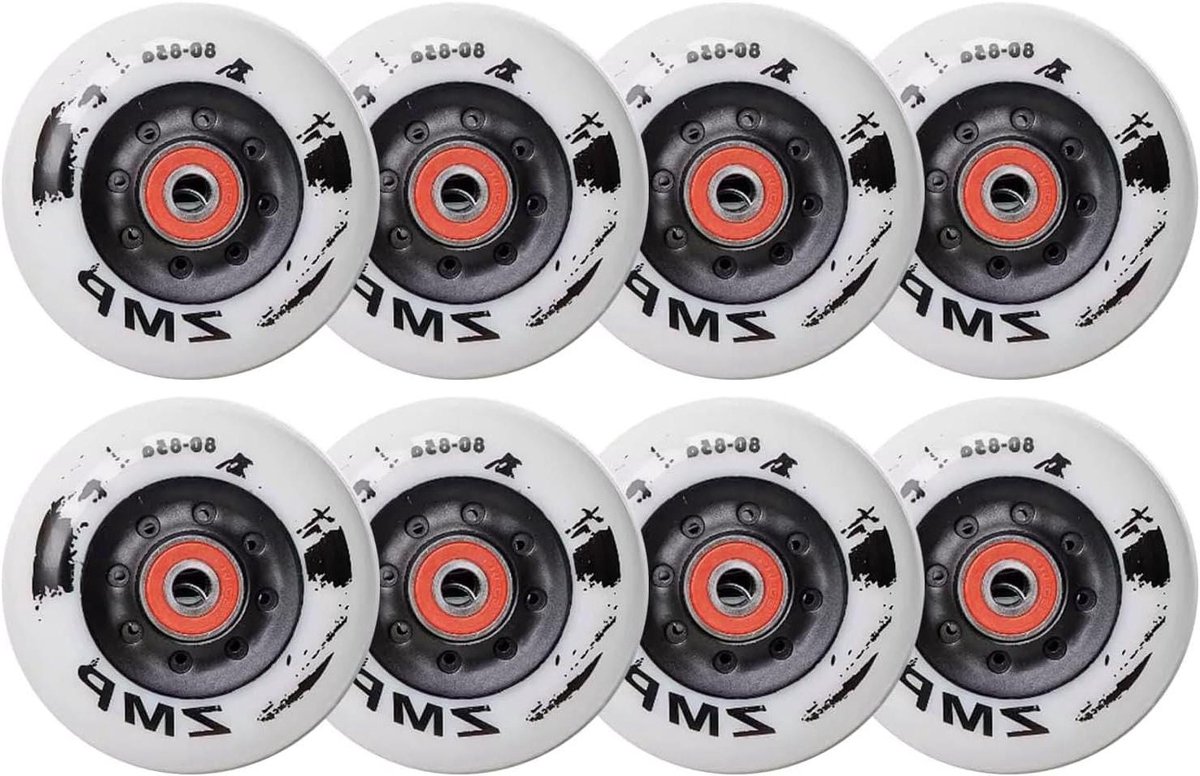 Skeeler Wielen Rolschaats Onderdelen Comfortabel Skaten Duurzaam PU Materiaal 8 Pack 72mm