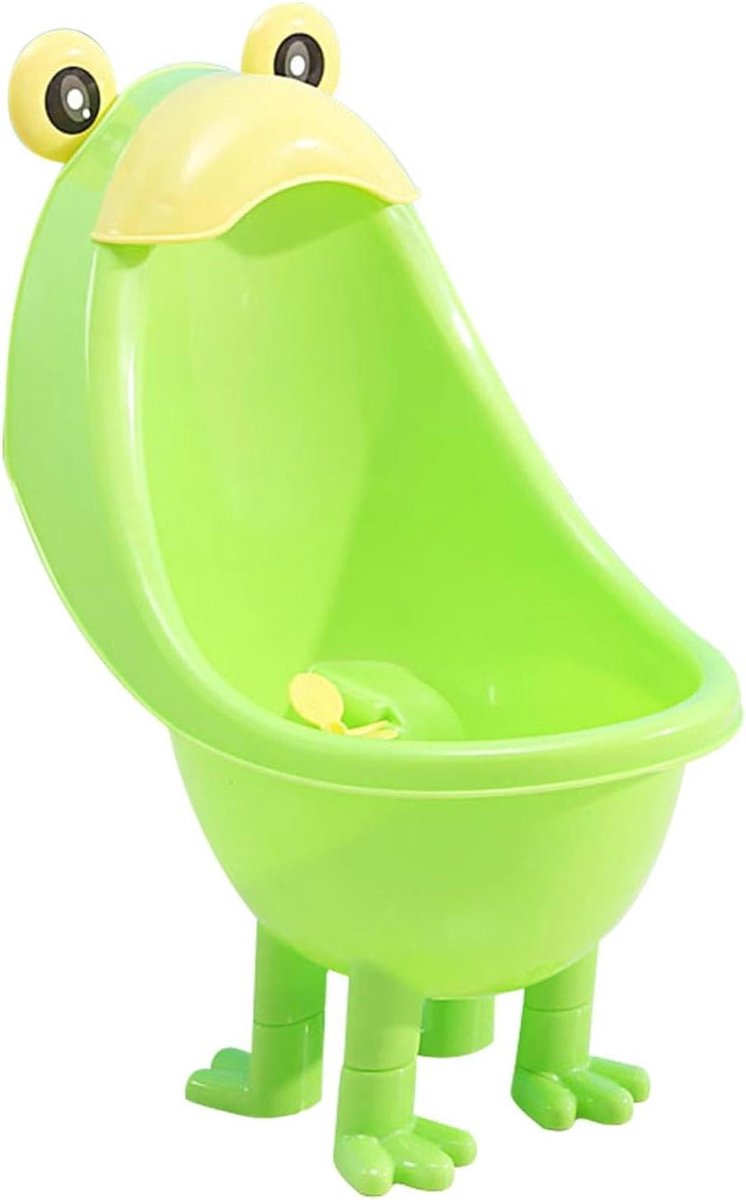 Kinderpotje - Zindelijkheidstraining Potje - Potjestraining Leren - Schattig Kikker Ontwerp - Compact Formaat - Groen