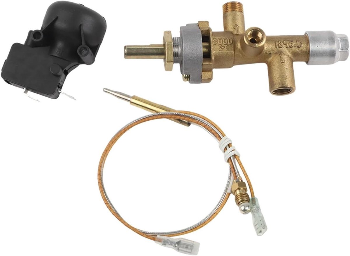 Terrasverwarming Reparatie Kit - Gas Kachel Onderdelen - Veilig Buiten - Automatische Veiligheid - 14 x 6 x 3 cm
