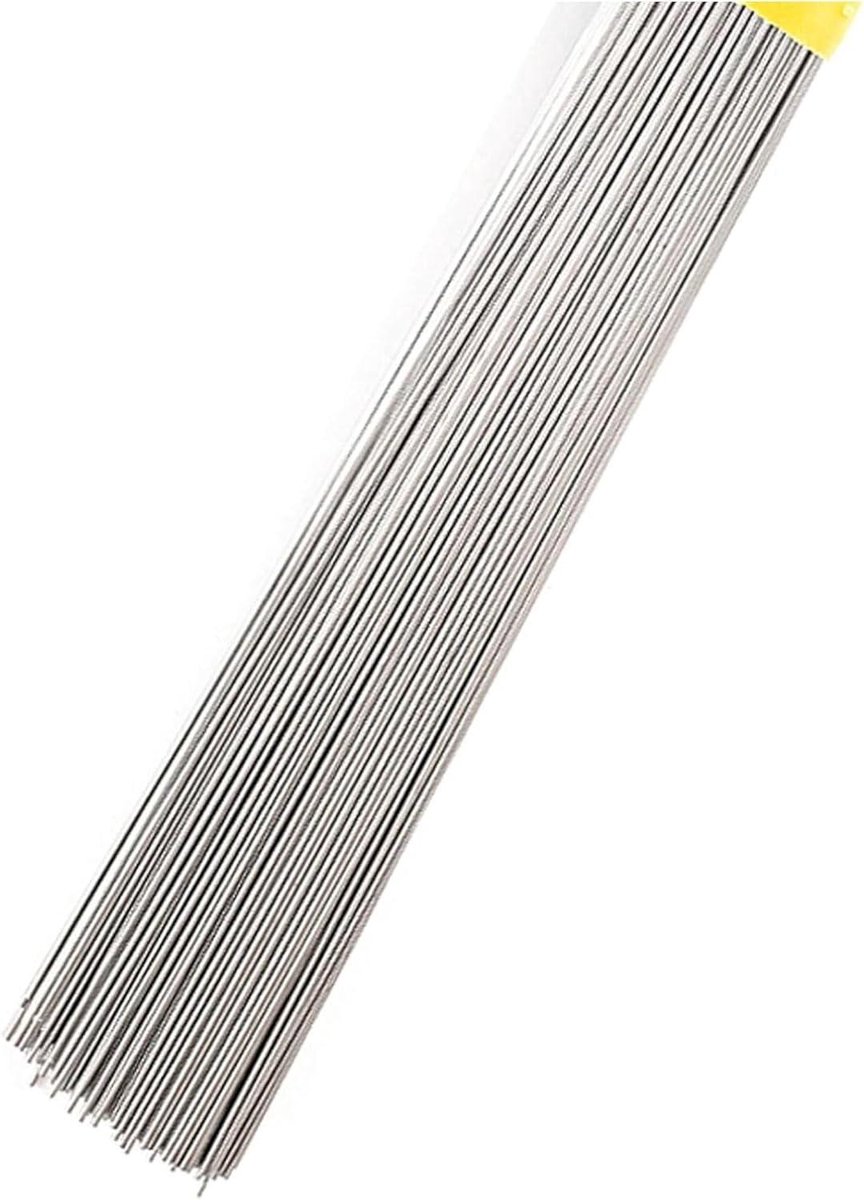 Roestvrij staaldraad - Veerdraad metaaldraad - Onderdelen maken - Hoge elasticiteit - 20 stuks 50cm - Metallic