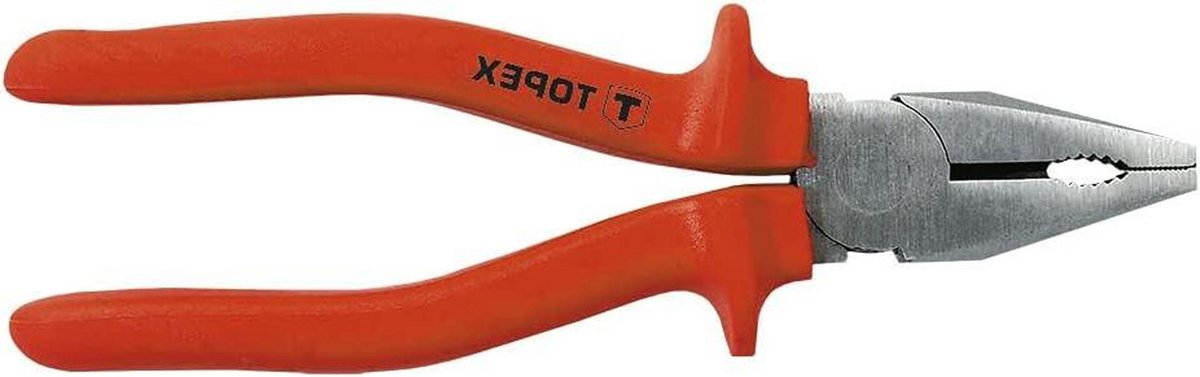 Combinatietang - Elektrische tang - Klus Werk - Ergonomisch handvat - 200 mm - Rood