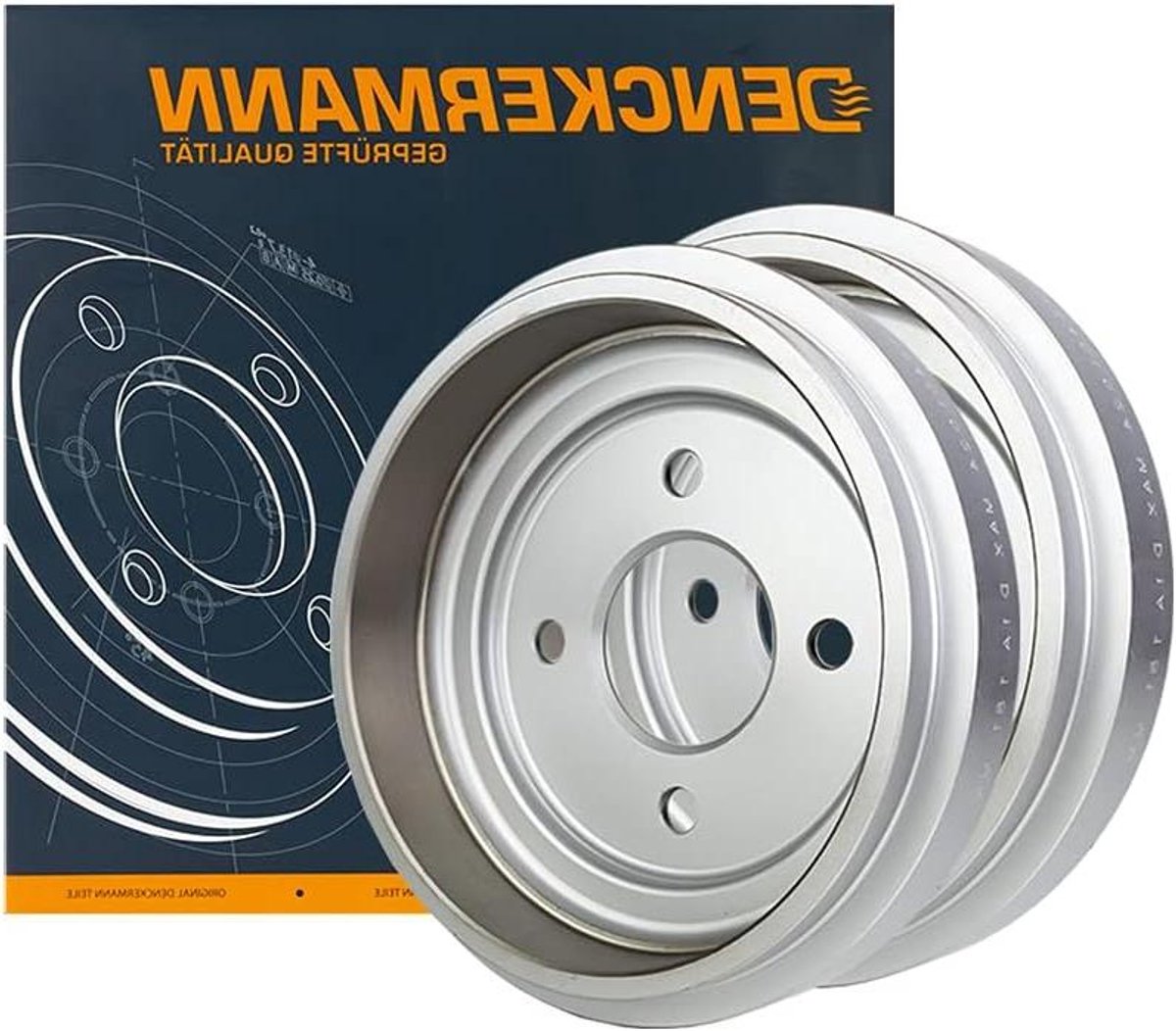 Remtrommels - Remdelen - Auto Onderhoud - Precisie Gemaakt - 235 mm Diameter - Metaal
