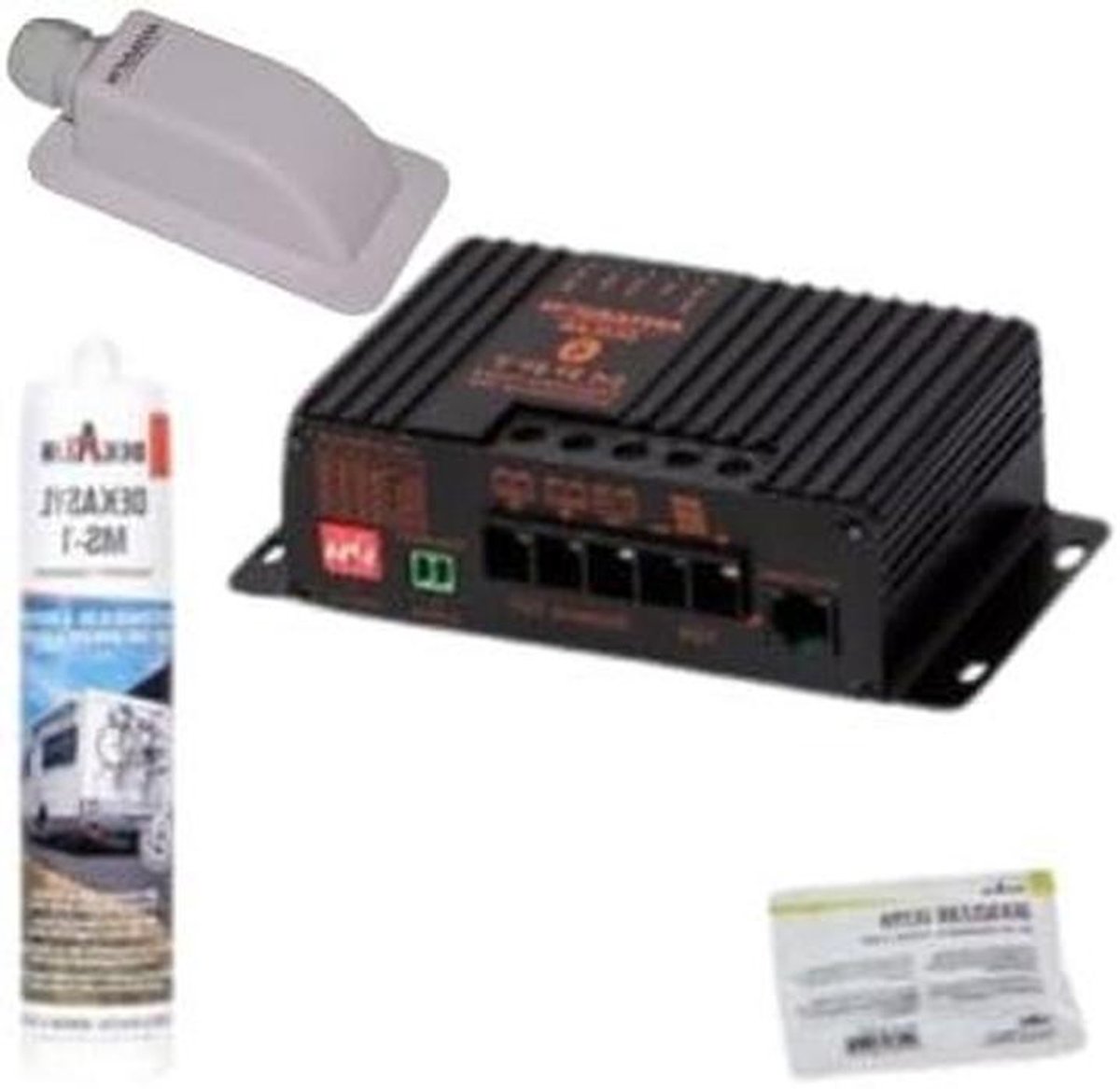 Zonnepaneel Laadregelaar - MPPT Controller - Energie Opladen - Hoge Efficiëntie - 10A - Zwart
