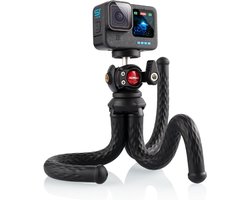 Flexibele Mini Statief voor Actiecamera's, Handheld Octopus Tripod met Adapter voor GoPro Hero 11 10 9 8 7 6 5, Ideaal voor Avontuurlijke Opnames en Vlogs