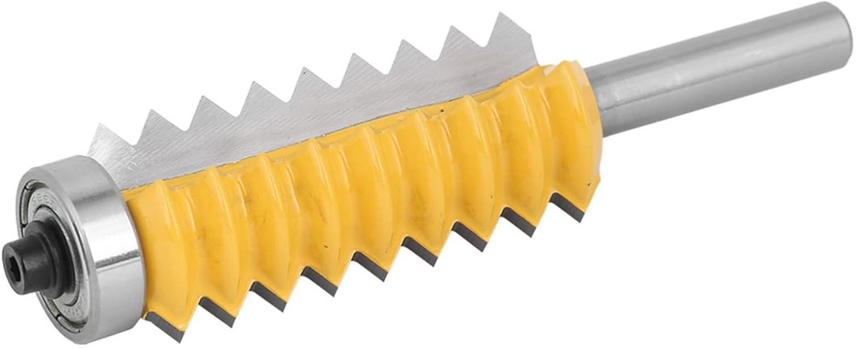 Carp Cutters voor Houtbewerking - Multitand Snijgereedschap van Carbide, 4 Maten voor Precisie en Efficiëntie