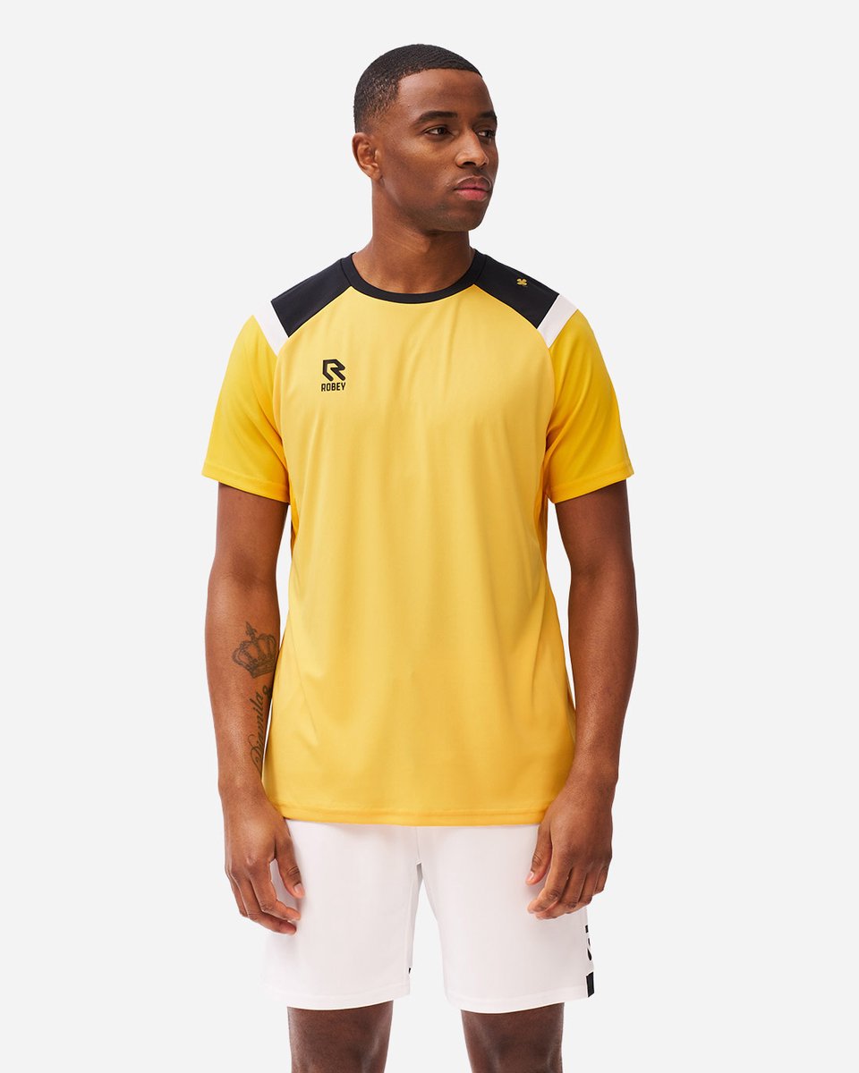 Robey Control Shirt - Yellow - 140