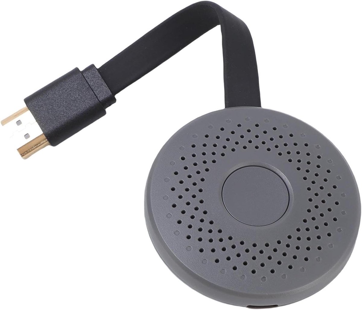 Draadloze Beeldscherm Adapter - HDMI Dongle - Streamen naar TV - Full HD 1080p - 2.4/5g Wifi - Grijs