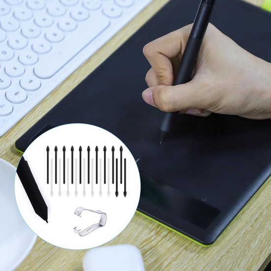 Allecto - 20st Penpunten Vervanging voor Samsung Pen - Stylus Penpuntset - Ideaal voor Creatieve Projecten - Geschikt voor Galaxy Tab S6 Lite/S7 — afbeelding 5