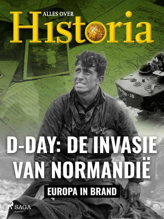 Europa in brand 3 - D-day: De invasie van Normandië - cover