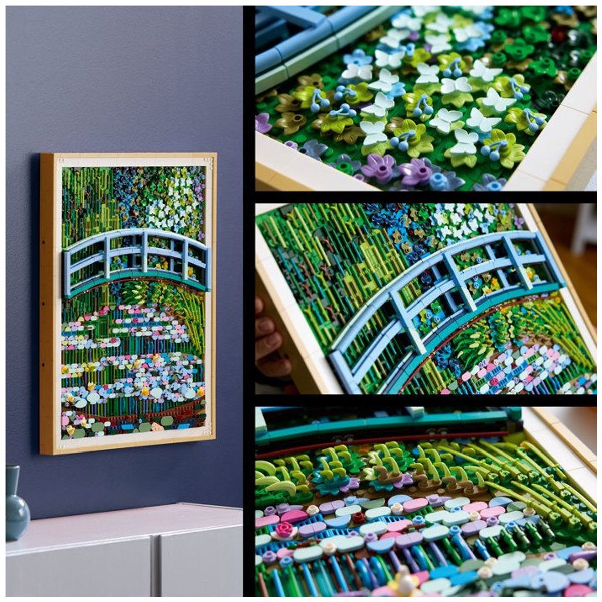 LEGO® Art Claude Monet – Brug over een Vijver met Waterlelies 31220 — afbeelding 15