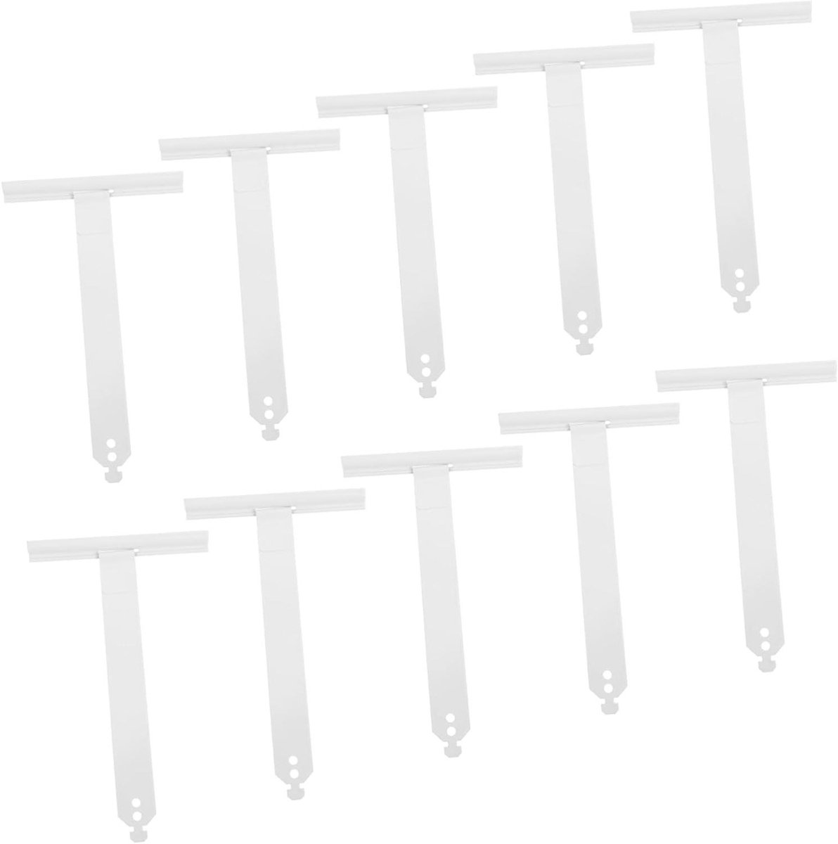 Ophangveren Rolluiken - Veerplaten - Rolluik Reparatie - Zwaluwstaartverbinding - 10 Stuks - Staal