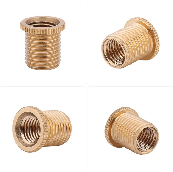 Schakelpook Adapter - Schroefdraad Schroeven - Auto Interieur - Universele Pasvorm - 3 Maten - Aluminium — afbeelding 3
