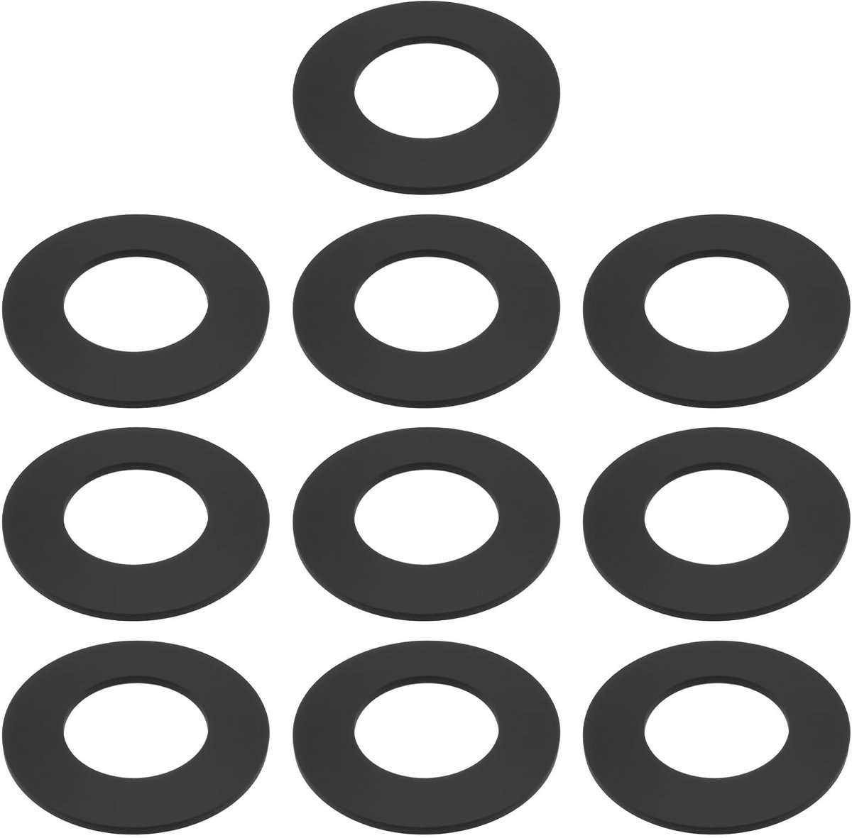 aladdien - Rubber Washers - 10 Stuks - Lekvrije Vervangingen - 48x26x2mm - Pillar Taps - Onderdeel - Geschikt voor 3/4 Inch