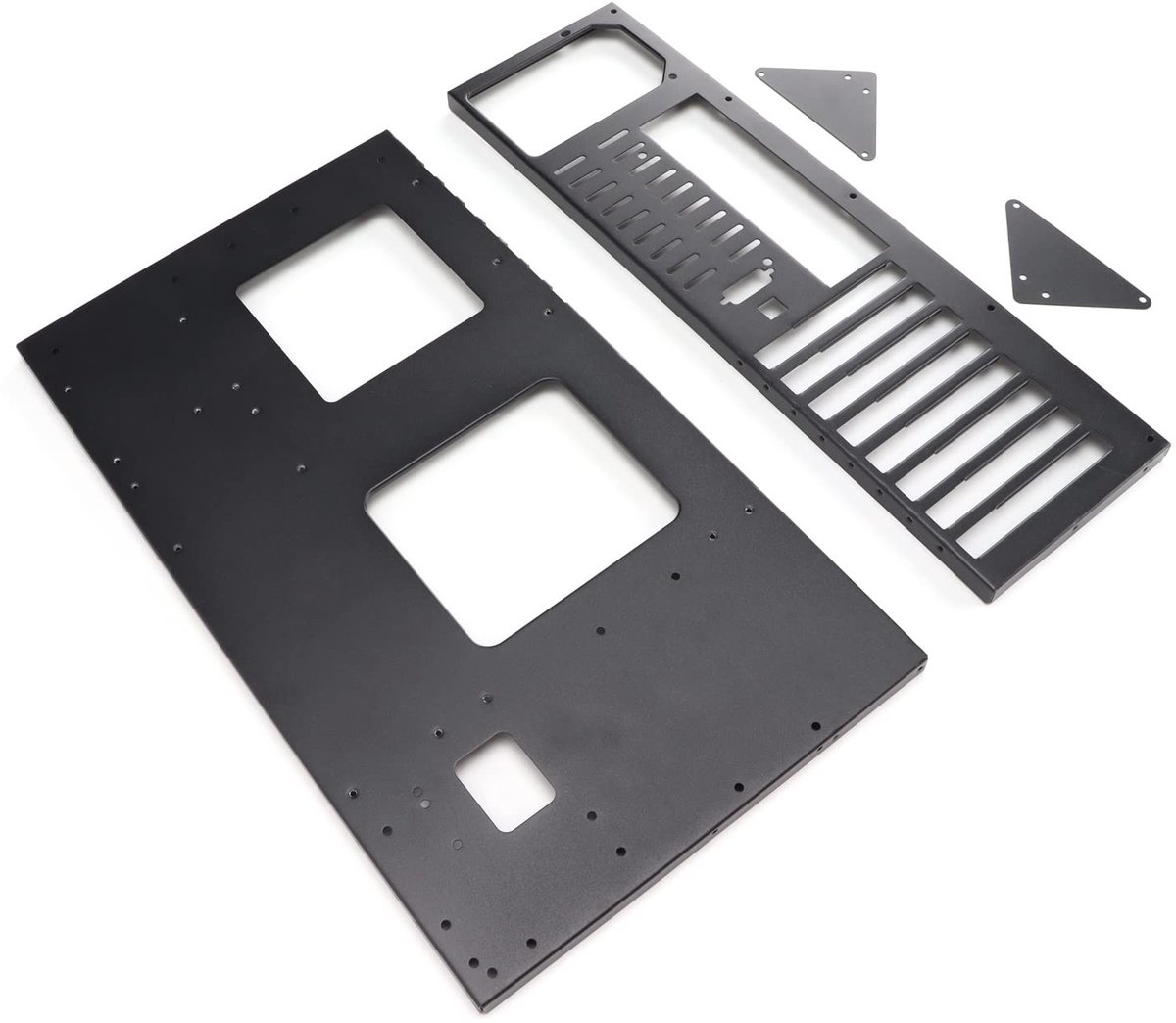 SPHProducts - Micro Atx Case - Open Chassis - Zwart - Pc Case - Warmteafvoer - Geschikt voor Moederborden - 305x245mm