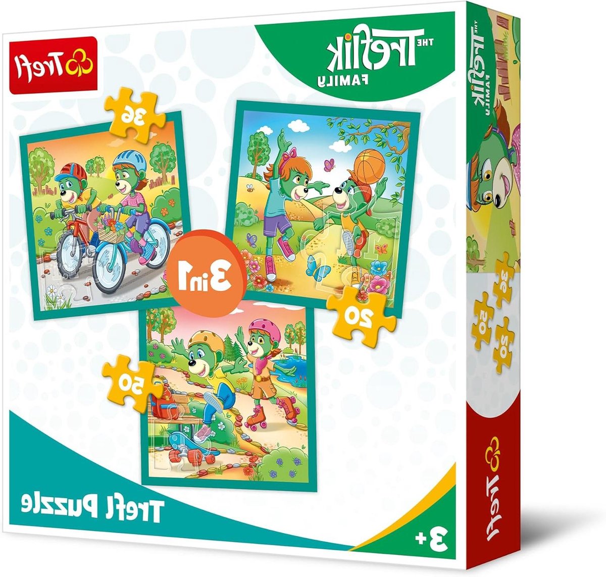 Legpuzzel Set - Kinderspel - Creatief Spelen - 3 Puzzels - 106 Stukjes - Multicolour