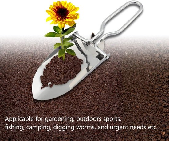 Opvouwbare Camping Schep Multitool voor Tuinieren, Wandelen en Overleving van Merkloos	 — afbeelding 4