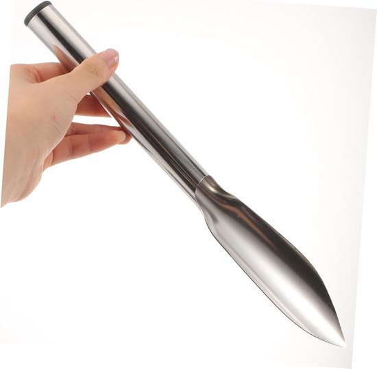 Tuin Gereedschapsset - Handschep Spade - Planten Wieden Graven - Roestvrij Staal - 32 cm Lengte - Zilver — afbeelding 4