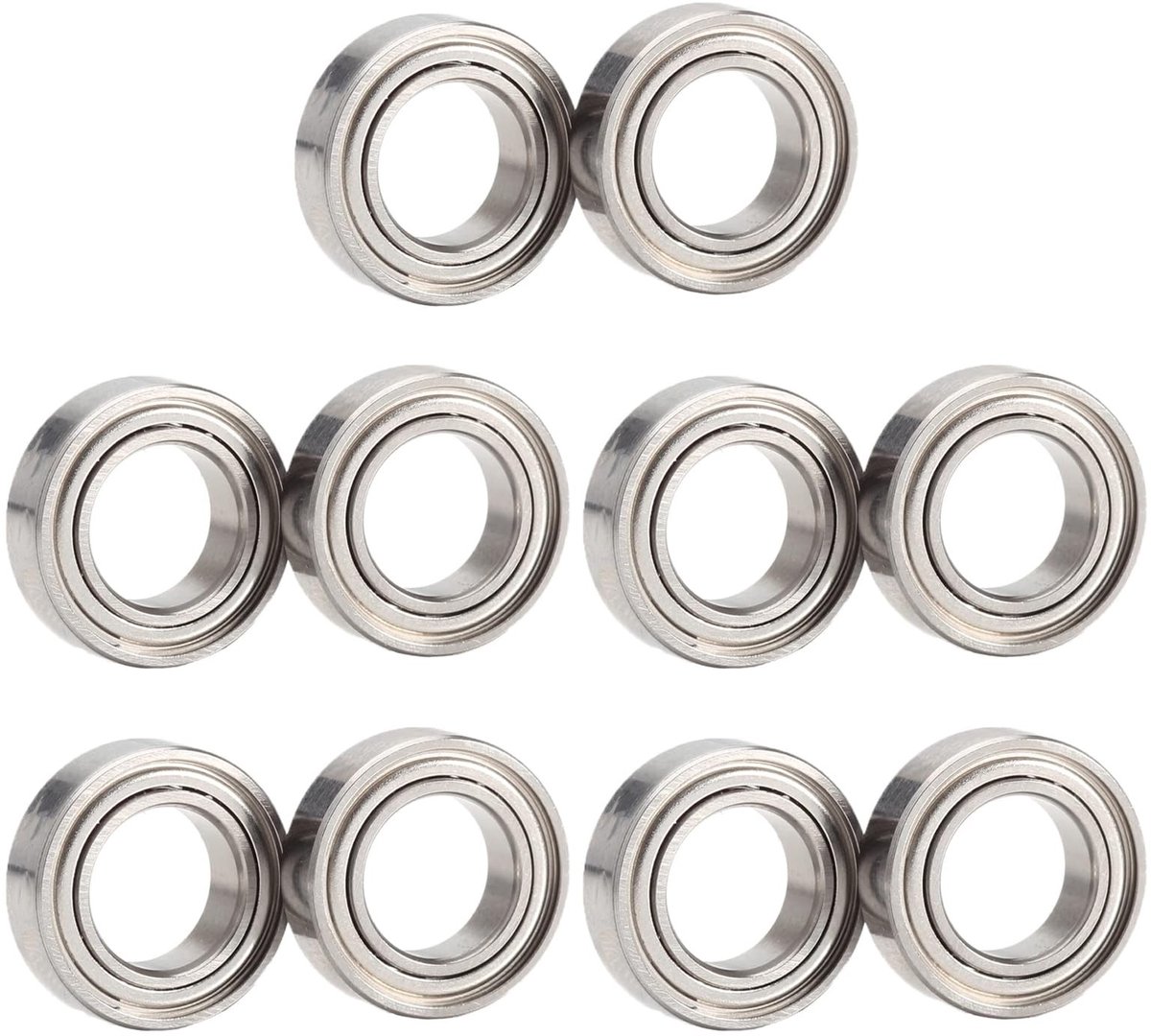 aladdien - Kogellagers - Set van 10 stuks - Hoogwaardige Metaal Staal Sealed - 9mm x 14mm x 4,5mm - Precisie - Geschikt voor diverse toepassingen - ...