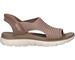 Skechers Hands Free Slip-Ins Summits dames sandaal - Bruin - Maat 39