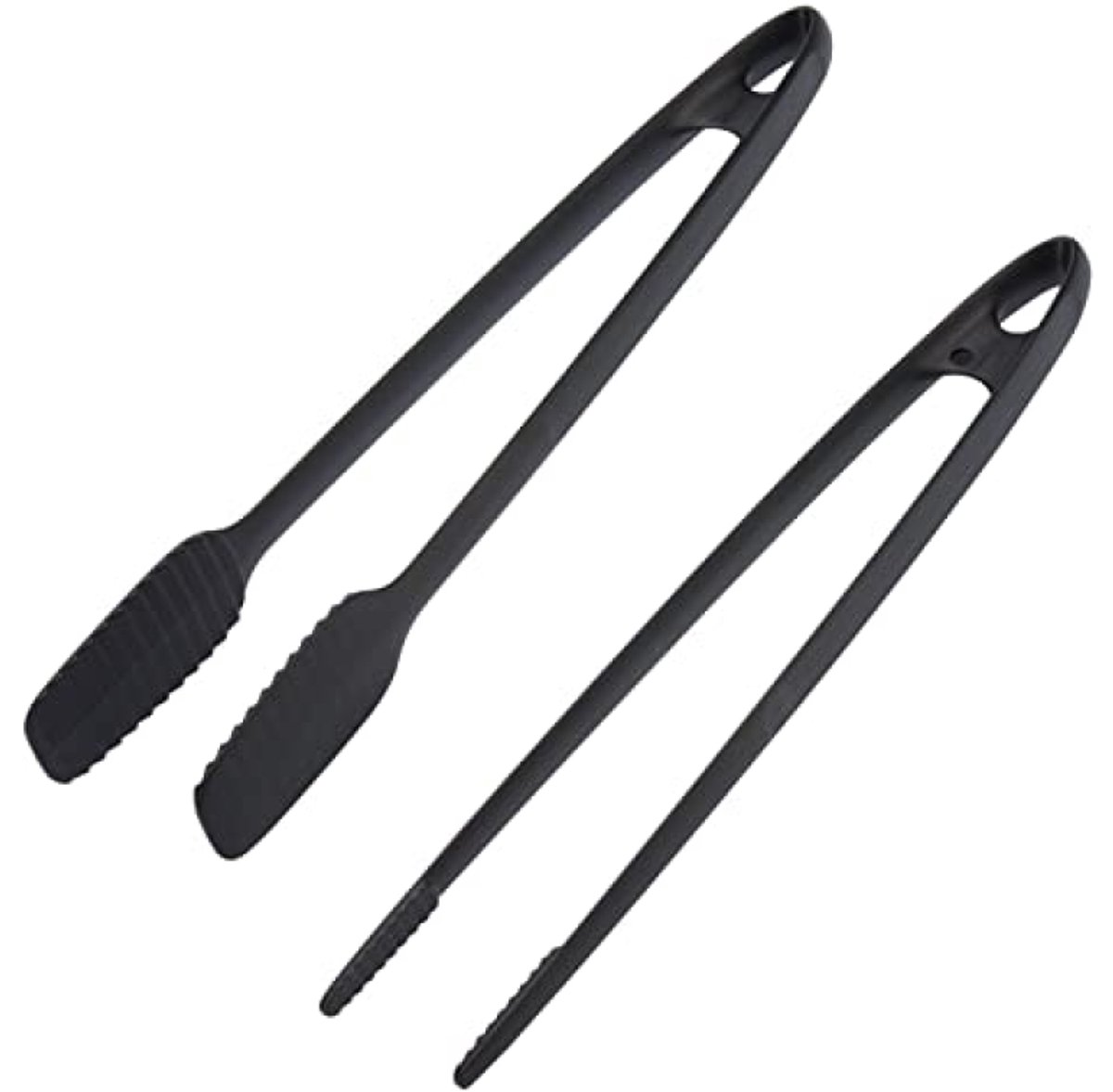 Set van 2 kunststof serveer- en grilltangen, 29 en 33 cm