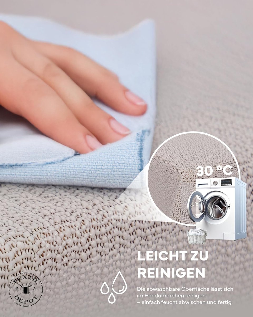 Tafelkleed - Tuindeken - Buiten Eten - Afwasbaar Weerbestendig - 130 x 220 cm - Beige