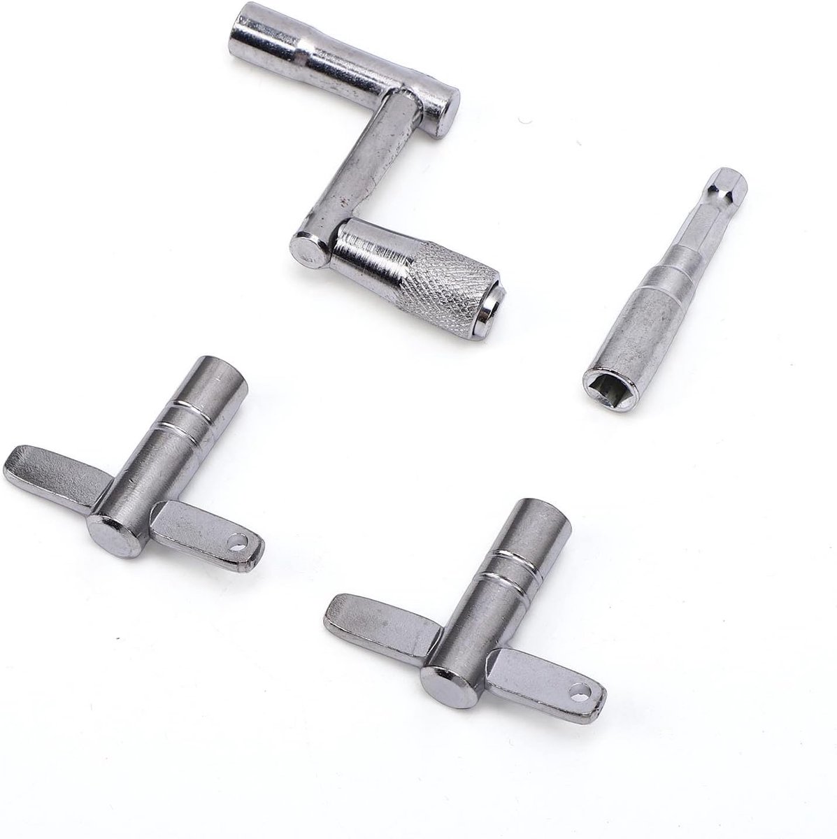 Drumsleutelset - Stemgereedschap - Drum Stemmen - Zwaar Metalen Constructie - 11 x 9 x 2 cm