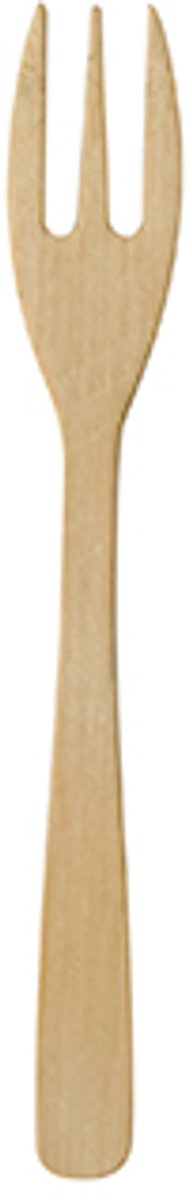 20x 50 Fingerfood - Gabeln Bamboe pure 95 cm