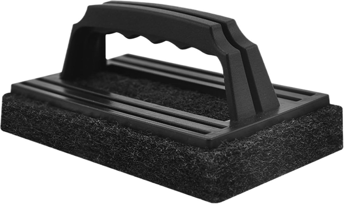 Grill Reiniger - Schuurspons Borstel - Bakplaat Schoonmaken - Ergonomisch Handvat - 15 cm
